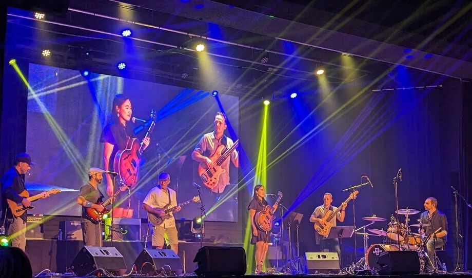 concert with students
