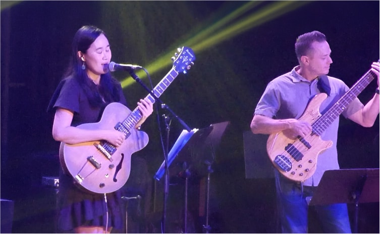 Our student Joyce performing at the Performing Artist Program Concert
